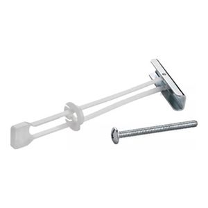 Bucha Com Parafuso Toggler Para Drywall 1/4 Com 2 Peças Metropac