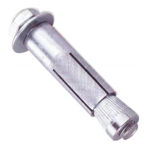 Chumbador Para Concreto 3/8x3.1/2'com 2 Peças Cromado Metropac