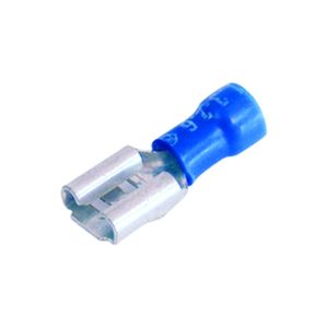 Terminal Receptor Femea 6,5mm Azul 10 Peças A Santos