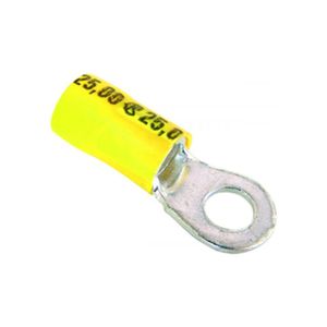 Terminal Forquilha 4, 3mm Amarelo 10 Peças A.santos