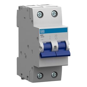 Disjuntor Din Bipolar 63a Curva C Weg
