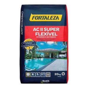 Argamassa AcII Super Flexível Cinza 20kg