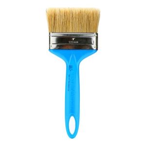 Pincel Duplo Para Madeira 538 Cerdas Brancas 4 Azul Tigre