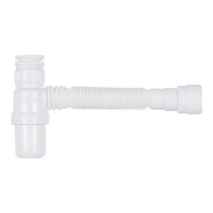 Sifão Copo Sanfonado Universal Branco SSUC Astra