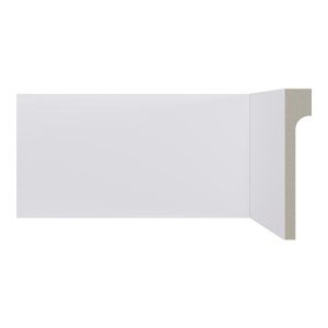 Rodapé Reforma 240x11cm Branco Santa Luzia