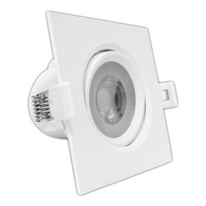 Spot Embutir Led Quadrada Mr11 5w 3000k Bivolt