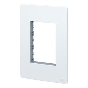 Placa 4x2 3 Postos Com Suporte Essata Branco Weg