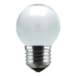 Lampada Incandescente Bolinha E27 Leitosa 40w 127v Taschibra