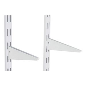 Suporte Duplo Para Prateleira Aco 22cm Branco Multivisao