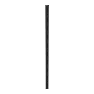 Trilho Simples Para Prateleira Aco 1,5m Preto Multivisao