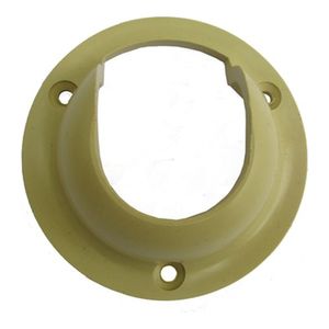 Suporte Para Cabide Concha Branco 2 Pecas Metropac