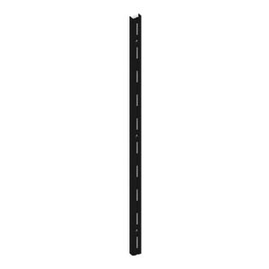 Trilho Simples Encaixe 1,5m Preto Brasforma