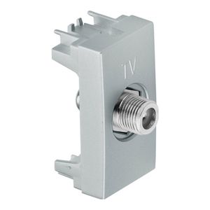 Módulo Tomada Antena Tv Ptv75 Ohms S30 Al Simon
