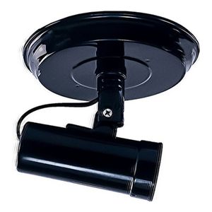 Spot De Sobrepor 1 Lampada Plastico E27 100w Bivolt Preto