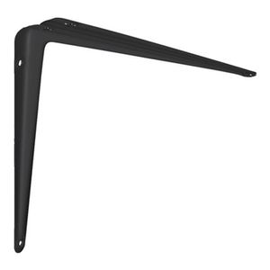 Suporte Leve Em Aço Para Prateleira Decore 20x25cm Preto Multivisão