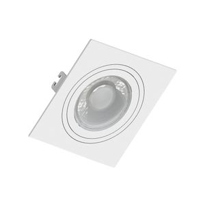 Spot Embutir Quadrado Par20 E27 Bivolt Branco