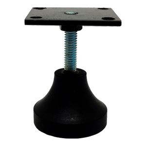 Pé Nivelador Para Móveis 5/16" Com Bucha 1 Peça