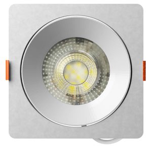 Embutido LED EasyLED 14W 4000K Quadrado com Driver Bronzearte