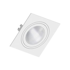 Spot Embutir Quadrado Par30 E27 Bivolt Branco