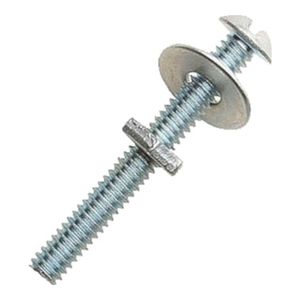 Parafuso Maquina Para Metal 3/16'x2' Com 30 Peças Metropac
