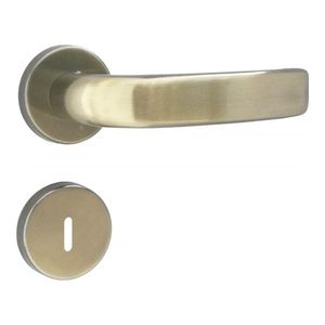 Fechadura Interna Roseta Redonda Galaxy Bronze Latonado Alianca
