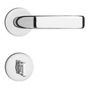 Fechadura para Banheiro com Roseta Magnum Cromada