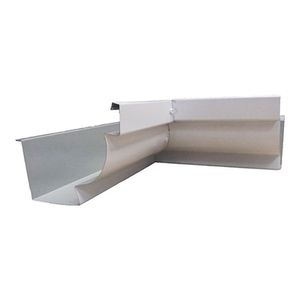 Esquadro Interno Para Calha Moldura Corte 28 Branca Calha Forte