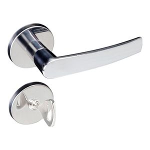 Fechadura para Banheiro com Roseta Concept Cromado Pado