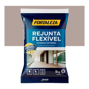 Rejunte 138 Flexível De Base Cimentícia Areia 5Kg Fortaleza