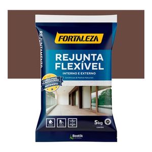 Rejunte 94 Flexível De Base Cimentícia Café 5Kg Fortaleza