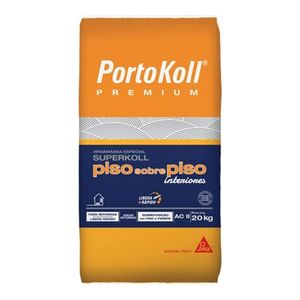 Argamassa Acii Portokoll Piso Sobre Piso Interiores Cinza 20Kg Sika