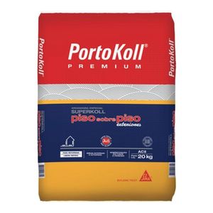 Argamassa Acii Portokoll Piso Sobre Piso Exteriores Cinza 20Kg Sika