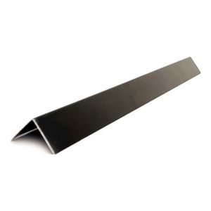 Cantoneira Rodapé Lr-009-Anp Em L De Alumínio 3/4 Preto Com 3 Metros Decal