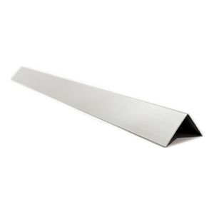 Cantoneira Rodapé Lr-002-Anf Em L De Alumínio 1/2 Fosco Com 3 Metros Decal