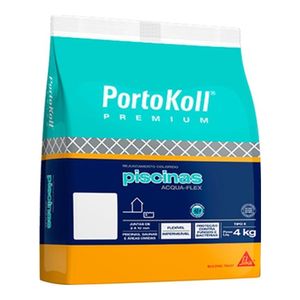 Rejunte 655379 Portokoll Acqua Flex Piscinas Azul Piscina 4Kg Sika