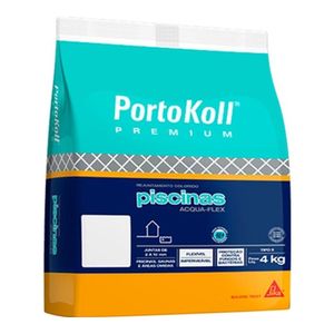 Rejunte 655258 Portokoll Acqua Flex Piscinas Azul Celeste 4Kg Sika