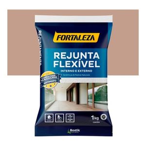 Rejunte Flexível De Base Cimentícia Caramelo 1Kg Fortaleza