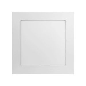 Luminária Quadrada de Embutir 225X225 20W Branca