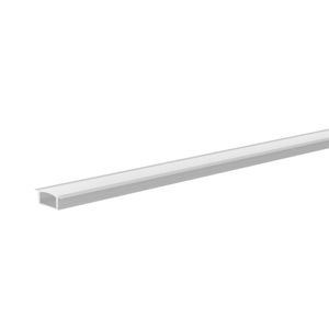Perfil em Alumínio de Embutir Way 25x7mm para Fita LED 2 Metro Branco Bronzearte