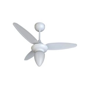 Ventilador de Teto Wind Bivolt Branco 3 Pás Ventisol