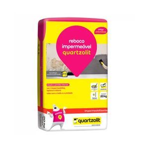 Reboco Impermeabilizante 20kg Quartzolit