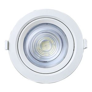 Spot LED de Embutir Redondo Alltop 10w Autovolt 6500k Luz Branca