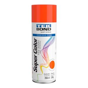 Tinta Spray Super Color Uso Geral Laranja 350ml/250g
