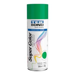 Tinta Spray Super Color Uso Geral Verde 350ml/250g Tekbond