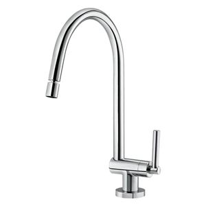 Torneira Cozinha Mesa Bica Alta Dn15(1/2) Novita Cromado Docol