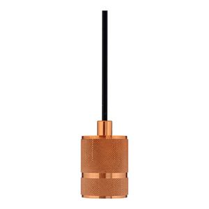 Pendente Redondo em Alumínio para 1 Lâmpada 5cm Cobre
