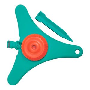 Aspersor Estático Verde e Laranja