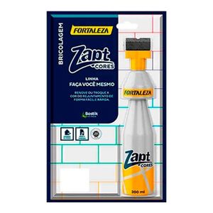 Rejunte Líquido Zapt Cores Cinza 200ml Fortaleza