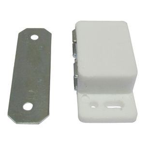 Fecho para Móveis Magnético Branco 1 Peça