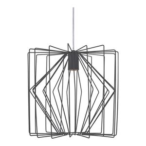 Pendente Aramado em Metal 6183 31x34cm Preto